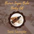 Brown Sugar Babe Body Oil Sample- 5ml