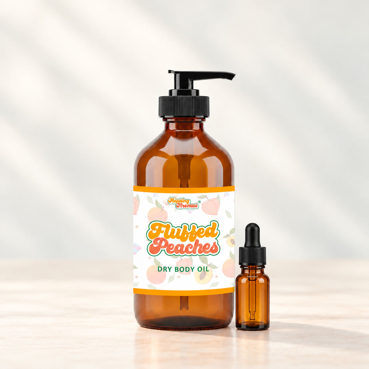 Aspiring Aromas Fluffed Peaches Body Oil Decant - 5ml
