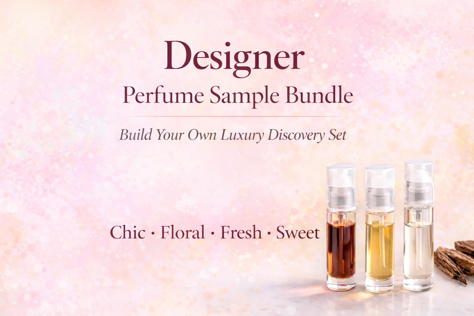 Designer Perfume Sample Bundle – Build Your Own Curated Discovery Set