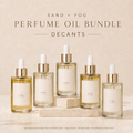 Sand + Fog Perfume Oil Sample Set | Custom 5-Piece Discovery Bundle